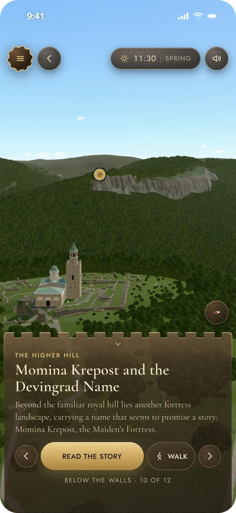 Momina Krepost and the Devingrad Name