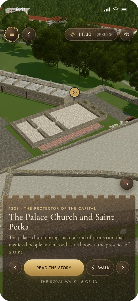 The Palace Church and Saint Petka